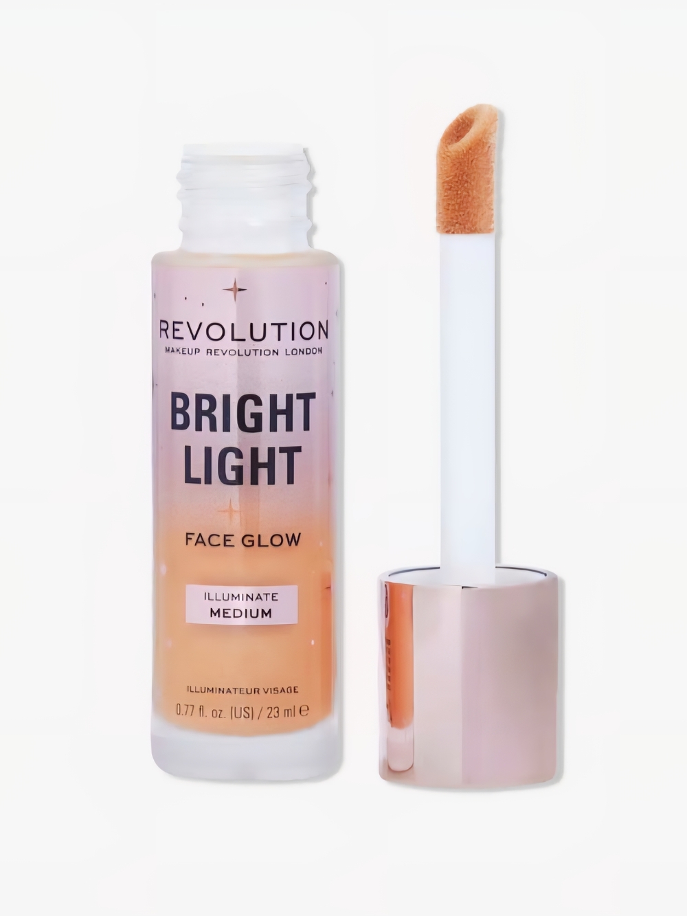 set of 2 Makeup Revolution Bright Light Face Glow- Illuminate Medium, new/sealed